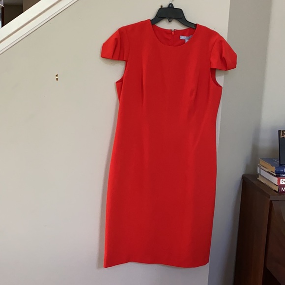 Antonio Melani Maureen Stretch Crepe Cap Sleeve Sheath Dress - Picture 4 of 13